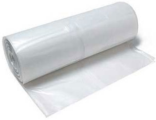 Extra Thin Clear Plastic Poly Sheeting For Haunted Houses, 1.2 MIL