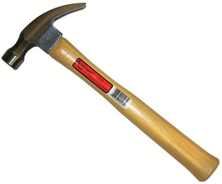 Barco SuperDuty Ripper Straight Claw Hammer w/Wood handle